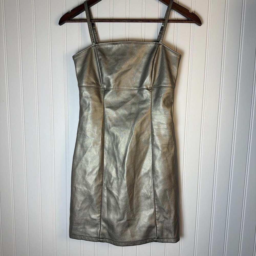 Kirious Los Angeles metallic mini dress size Small